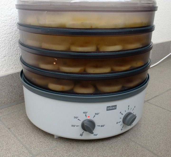 Äpfel trocknen