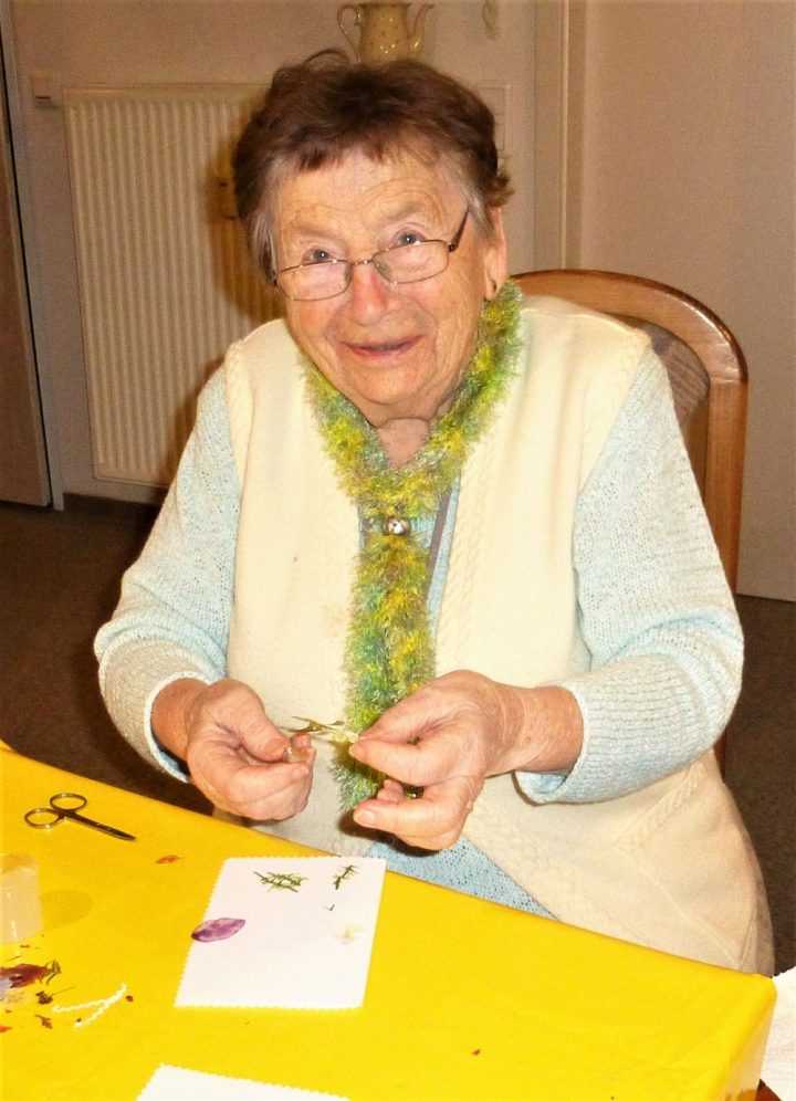 Blumenkarten gestalten